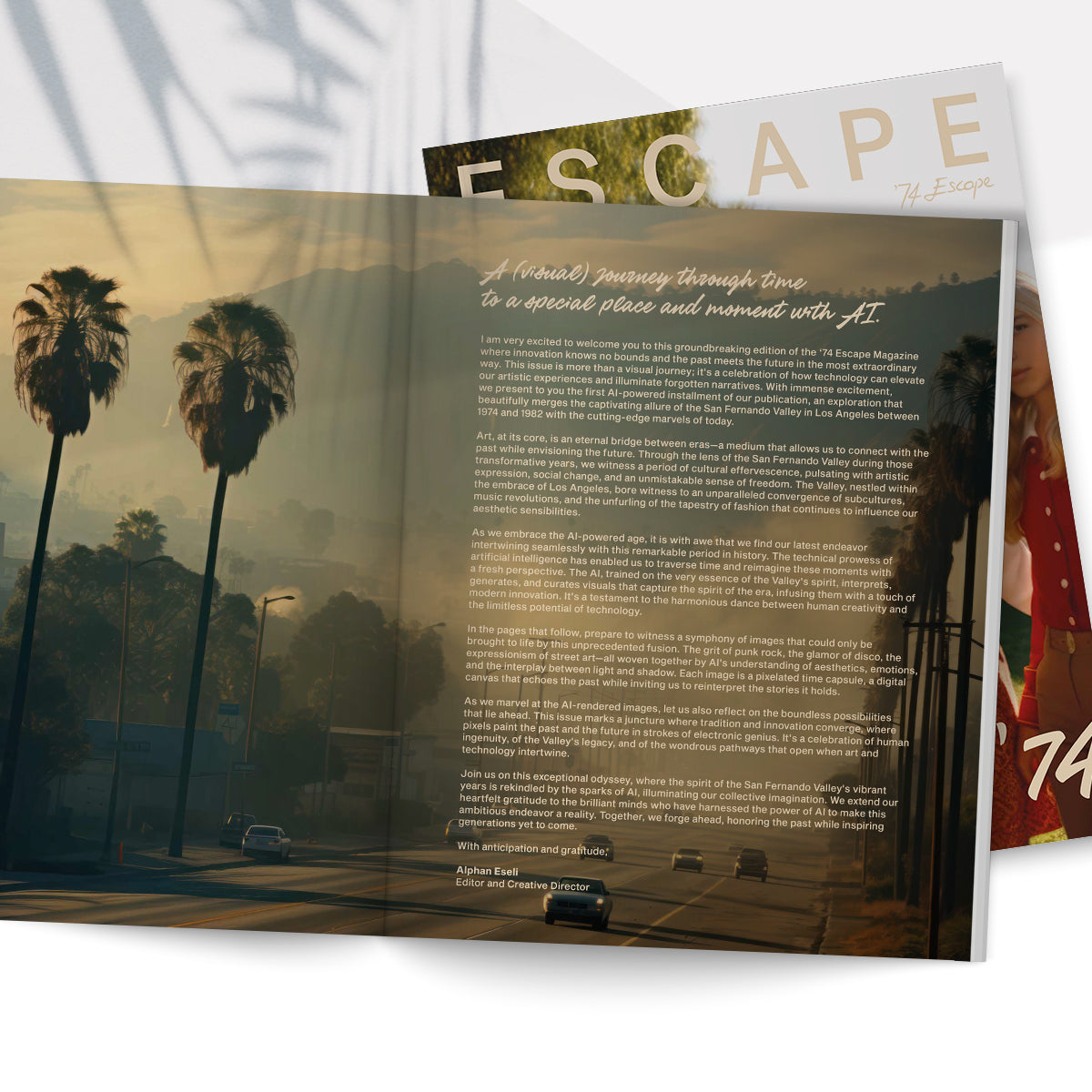 Bundle - Escape Magazine No.4 - Special Edition & Escape AI Issue No.1 - The Valley '74