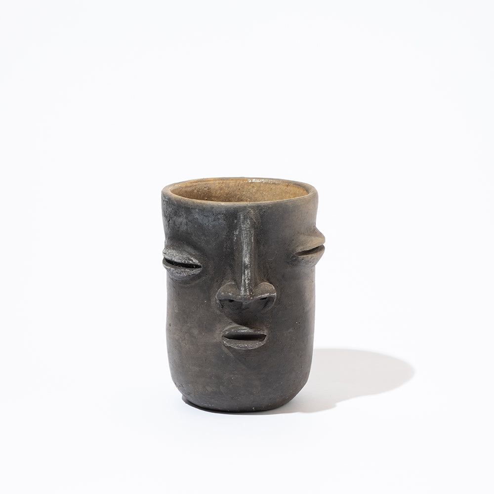 BARRO NEGRO CUP WITH FACE
