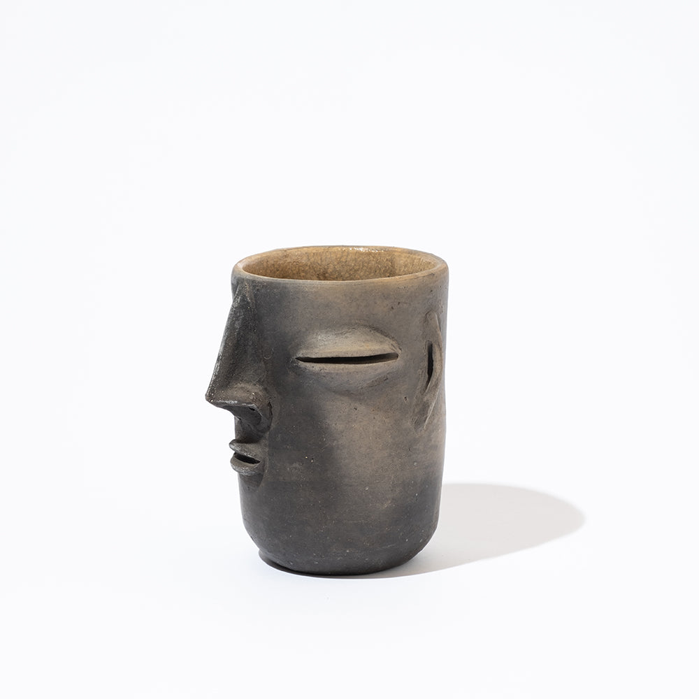BARRO NEGRO CUP WITH FACE